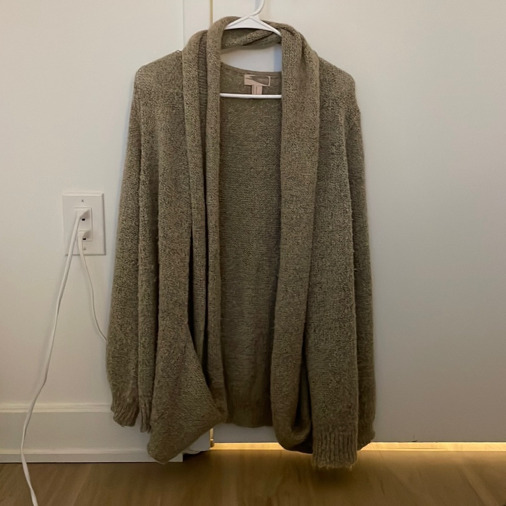 Sweater with wrap